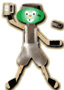 REGGIE, THE BEERANDHOCKEY.COM MASCOT LOVES HOCKEY